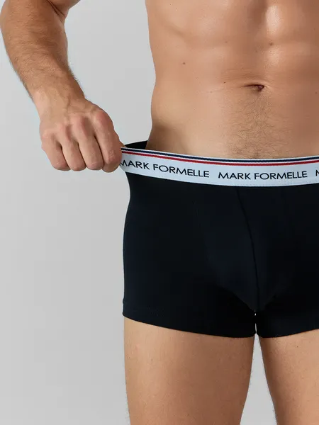 Изображение товара Комплект мужских трусов Mark Formelle 411124-5 (р.114-124, черный-5)