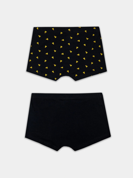 Изображение товара Комплект мужских трусов Mark Formelle 411229-2 (р.82-92, черный/мешки денег на черном)