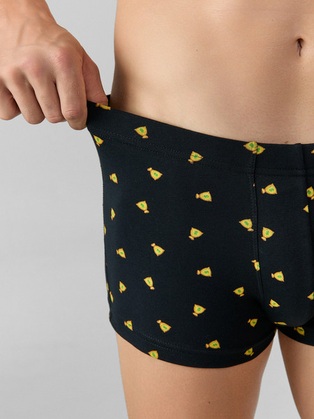 Изображение товара Комплект мужских трусов Mark Formelle 411229-2 (р.90-100, черный/мешки денег на черном)