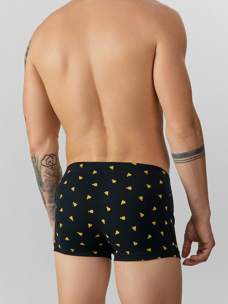 Изображение товара Комплект мужских трусов Mark Formelle 411229-2 (р.90-100, черный/мешки денег на черном)