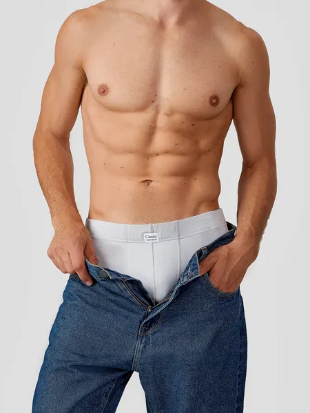 Изображение товара Трусы мужские Mark Formelle 411230 (р.94-104, светло-серый)