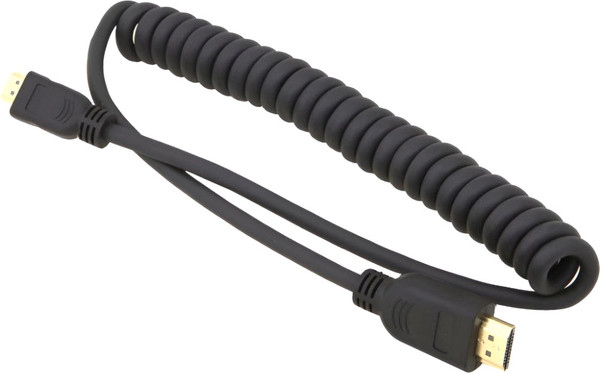 Изображение товара Кабель Rumi Спиральный miniHDMI-HDMI (0.3м)