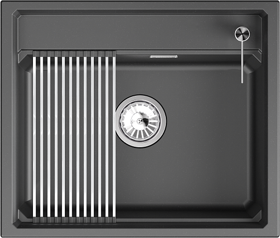 Изображение товара Мойка кухонная GRANULA KS-6003i (шварц)