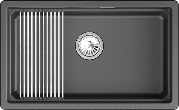 Изображение товара Мойка кухонная GRANULA KS-7303iU (шварц)