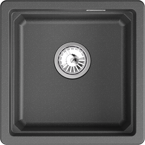 Изображение товара Мойка кухонная GRANULA KS-4501iU (черный)