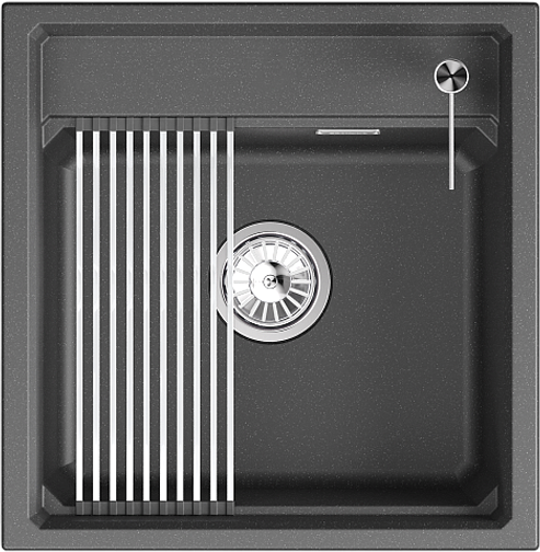 Изображение товара Мойка кухонная GRANULA KS-5002i (черный)