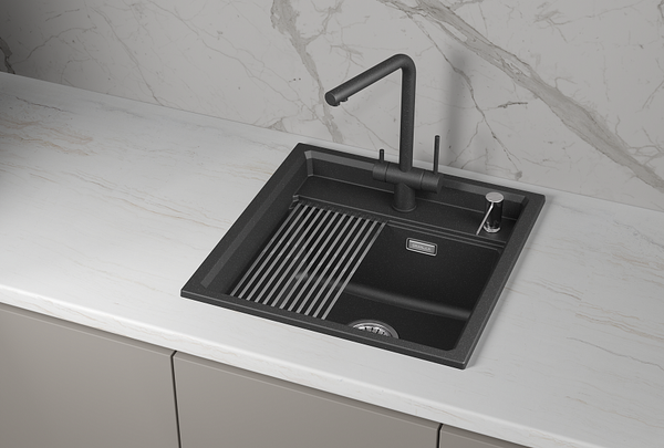 Изображение товара Мойка кухонная GRANULA KS-5002i (черный)