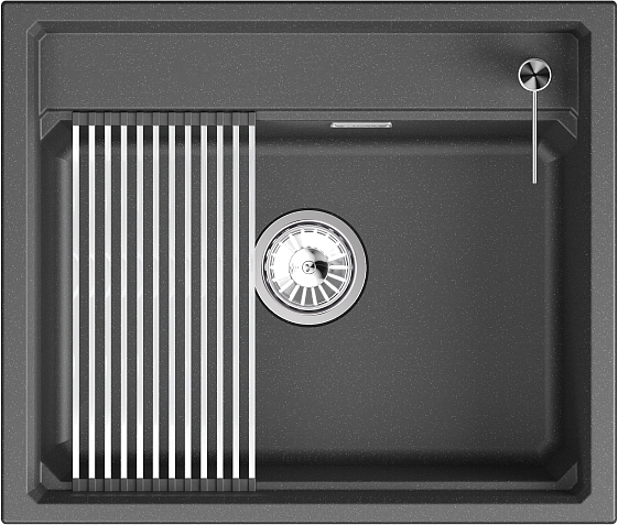 Изображение товара Мойка кухонная GRANULA KS-6003i (черный)