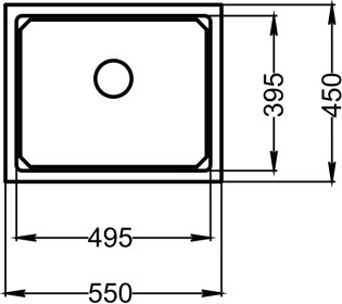 Изображение товара Мойка кухонная GRANULA KS-5501iU (черный)