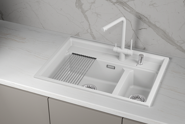 Изображение товара Мойка кухонная GRANULA KS-7302i (арктик)