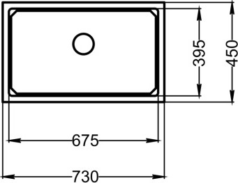 Изображение товара Мойка кухонная GRANULA KS-7303iU (шварц)
