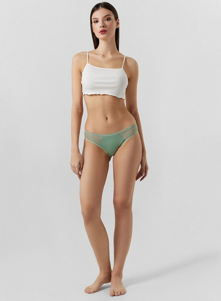 Изображение товара Комплект женских трусов Mark Formelle 412474-3 (р.90, зеленый минерал)