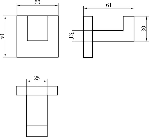 Изображение товара Набор аксессуаров для ванной Lauter 21SH71062 + 21SH71092 + 21SH71092 (Matt Black, 3 предмета)