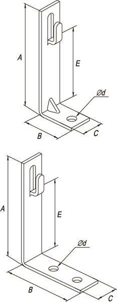 Изображение товара Держатель токоотвода Terrazn Кровельный универсальный 32101_ОG
