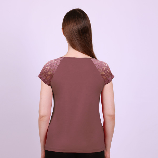 Изображение товара Футболка Verally 335-3 (р.170,176-96-102, сухая роза)