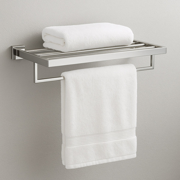 Изображение товара Набор аксессуаров для ванной и туалета Lauter 21SH71061 + 21SH71091 + 21SH71071 + 21SH71151 (Chrome, 4 предмета)