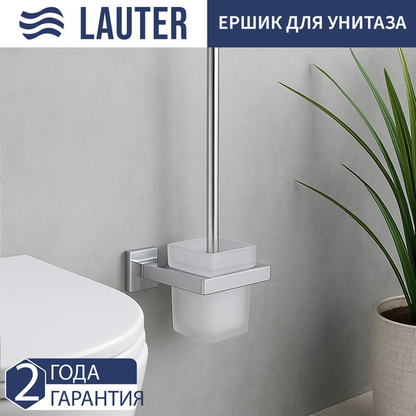 Изображение товара Набор аксессуаров для ванной и туалета Lauter 21SH71061 + 21SH71091 + 21SH71071 + 21SH71111 (Chrome, 4 предмета)