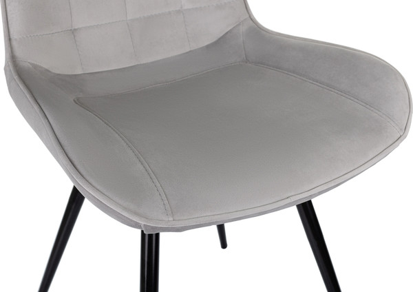 Изображение товара Набор стульев Бюрократ CH-K2 (4шт, светло-серый/Holland 09)