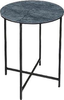 Изображение товара Журнальный столик Древпром М87 ДП1-03-04 48x48x61 (мрамор серый)