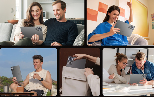 Изображение товара Планшет Cubot TAB 70 6GB/128GB с клавиатурой, мышью и чехлом (серый)