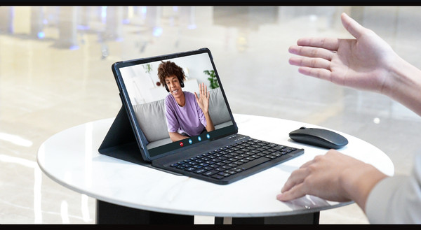 Изображение товара Планшет Cubot TAB 70 6GB/128GB с клавиатурой, мышью и чехлом (серый)