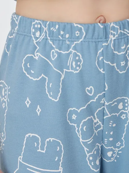 Изображение товара Пижама детская Mark Formelle 567743 (р.158-80, мишки на сине-голубом)