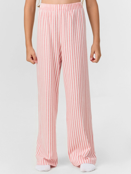 Изображение товара Пижама детская Mark Formelle 567747 (р.122-60, пыльная роза/полоски на пыльной розе)