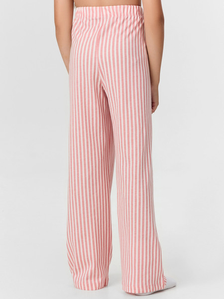 Изображение товара Пижама детская Mark Formelle 567747 (р.122-60, пыльная роза/полоски на пыльной розе)