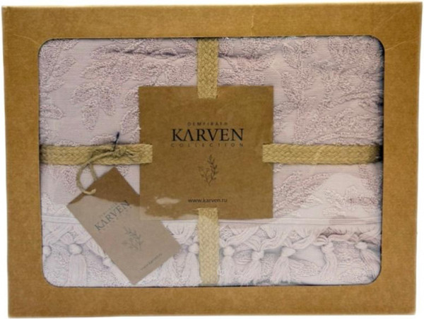 Изображение товара Покрывало Karven Salkim с бахромой Евро 200x220 / Y1035 SALKIM Lila