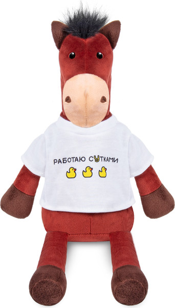 Изображение товара Мягкая игрушка Maxitoys Конь Рокки / MT-250224-25