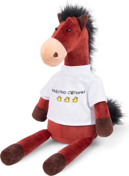 Изображение товара Мягкая игрушка Maxitoys Конь Рокки / MT-250224-30