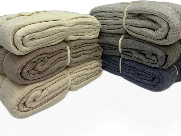 Изображение товара Плед Karven Пике муслиновый евро 220x240 / PL035 CLASSICAL v4/Kahve