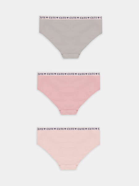 Изображение товара Комплект трусов детских Mark Formelle 417749-3 (р.164-84, нежно-розовый)