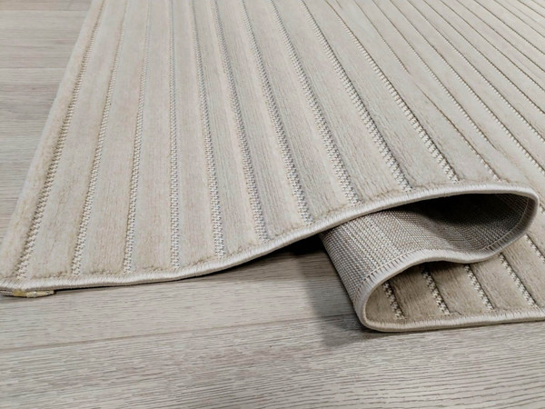 Изображение товара Ковер Radjab Carpet Сканди Сизаль Прямоугольник 10935A / 12272 (1.6x3, Beige C/Beige C)