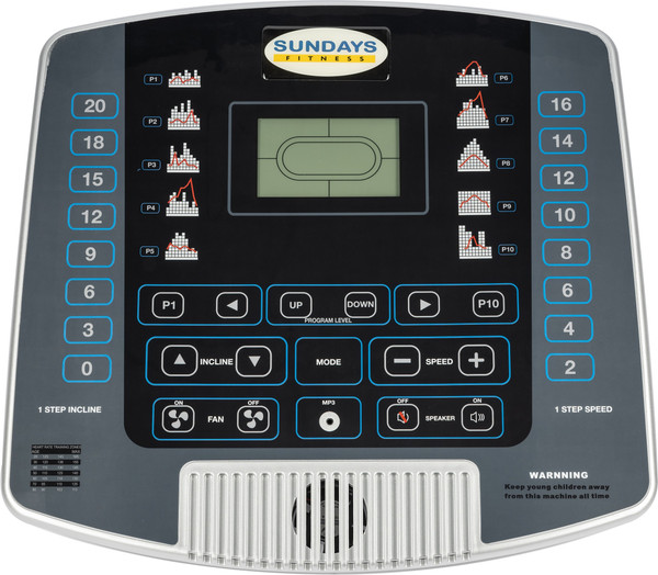 Изображение товара Консоль для беговой дорожки Sundays Fitness T4518F