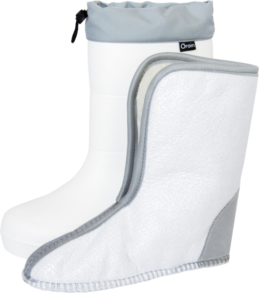 Изображение товара Сапоги резиновые O'rain Метелица / 41(СЕ)330УМ (р.39, белый-серый)