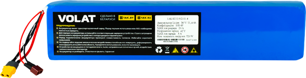Изображение товара Аккумулятор для электросамоката VOLAT Kugoo M2 10S4P 36V / 1AK-KUG-M2-11.4  (11.4 А/ч)