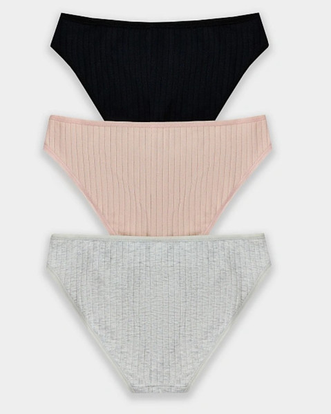 Изображение товара Комплект женских трусов Mark Formelle 412286-3 (р.106, черный-1)