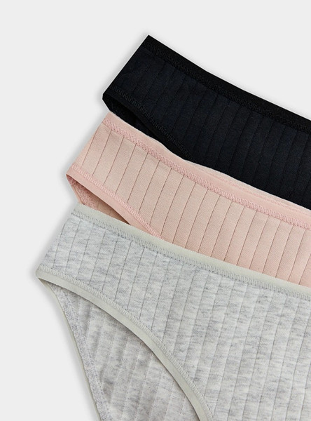 Изображение товара Комплект женских трусов Mark Formelle 412286-3 (р.106, черный-1)