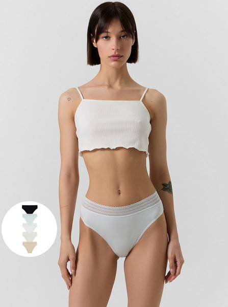 Изображение товара Комплект женских трусов Mark Formelle 412402-5 (р.94, светло-голубой)