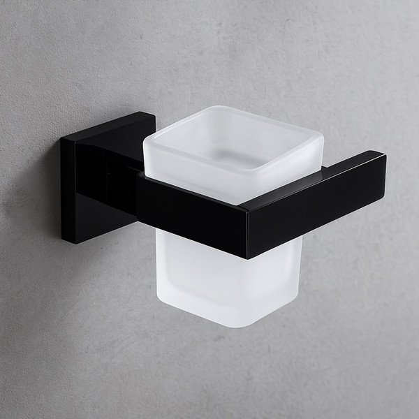 Изображение товара Набор аксессуаров для ванной и туалета Lauter 21SH71062 + 21SH71092 + 21SH71102 + 21SH71112 (Matt Black, 4 предмета)