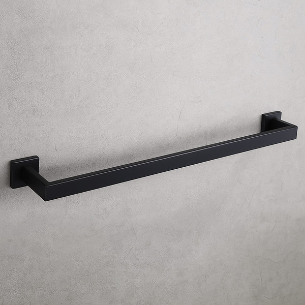 Изображение товара Набор аксессуаров для ванной и туалета Lauter 21SH71062 + 21SH71092 + 21SH71072 + 21SH71092 + 21SH71012 (Matt Black, 5 предметов)