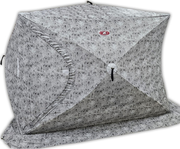 Изображение товара Палатка Медведь Екатеринбург Куб-4 Лонг зимняя с полом и накидкой