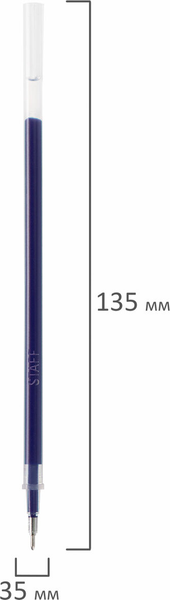 Изображение товара Набор гелевых стержней Staff 170412 (12шт, синий)