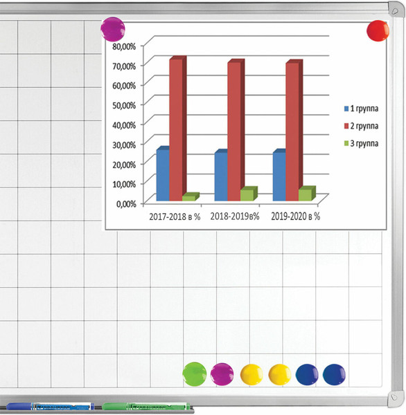 Изображение товара Набор магнитов Staff Basic / 237482 (5шт)