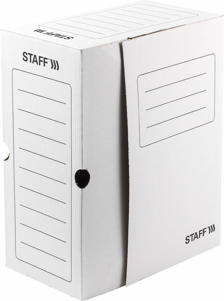 Изображение товара Коробка архивная Staff 128866 (белый)