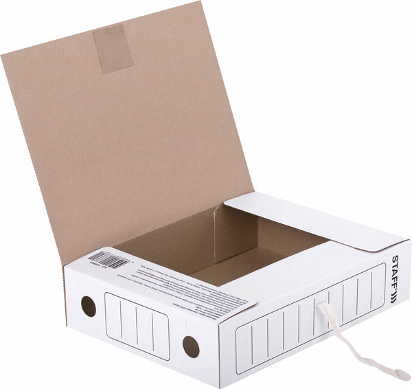 Изображение товара Коробка архивная Staff 128869 (белый)