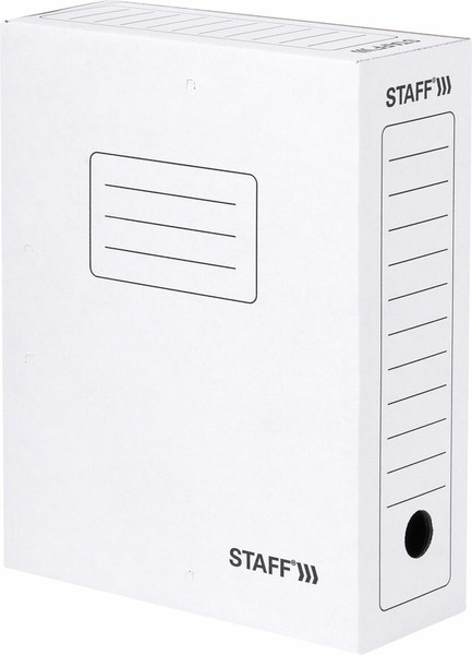 Изображение товара Коробка архивная Staff 128874 (белый)