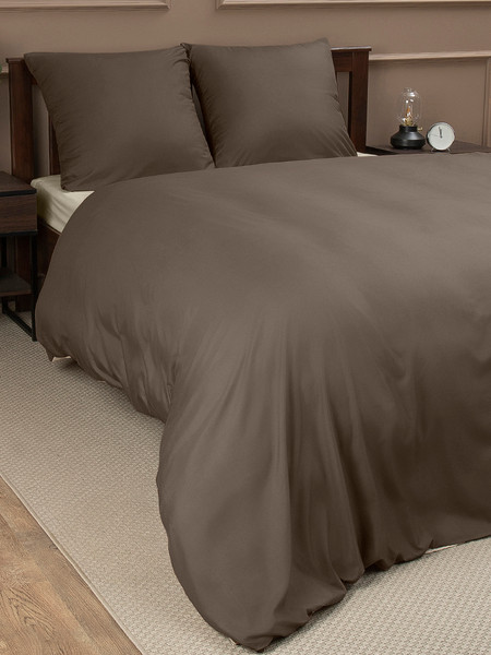 Изображение товара Комплект постельного белья Amore Mio Макосатин BZ QR Arthur Double Mo / 22262 (бежевый)