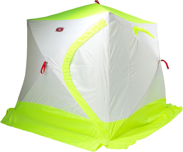 Изображение товара Палатка Медведь Екатеринбург Куб-3 зимняя с полом Оксфорд 210 и накидкой